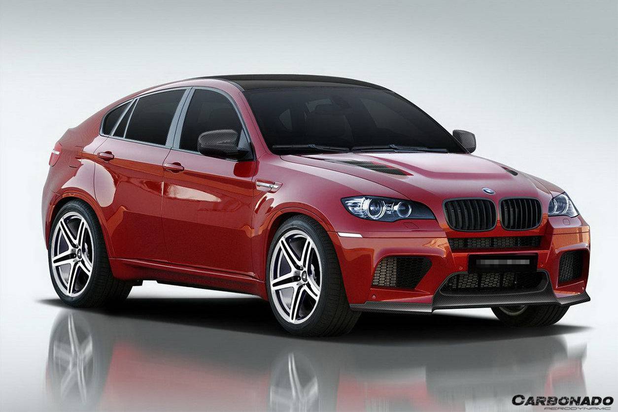 Carbonado 2009-2014 BMW E70 E71 X5M X6M VS Style Carbon Fiber Front Lip