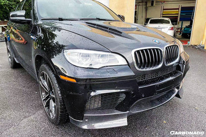 Carbonado 2009-2014 BMW E70 E71 X5M X6M AK Style Carbon Fiber Front Lip
