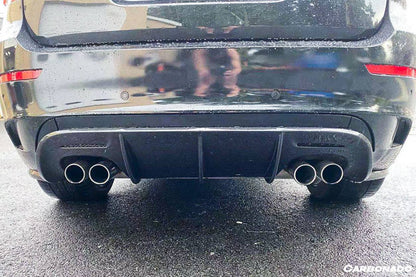 Difusor trasero de fibra de carbono estilo VS para BMW E71 X6M 2009-2014 Carbonado