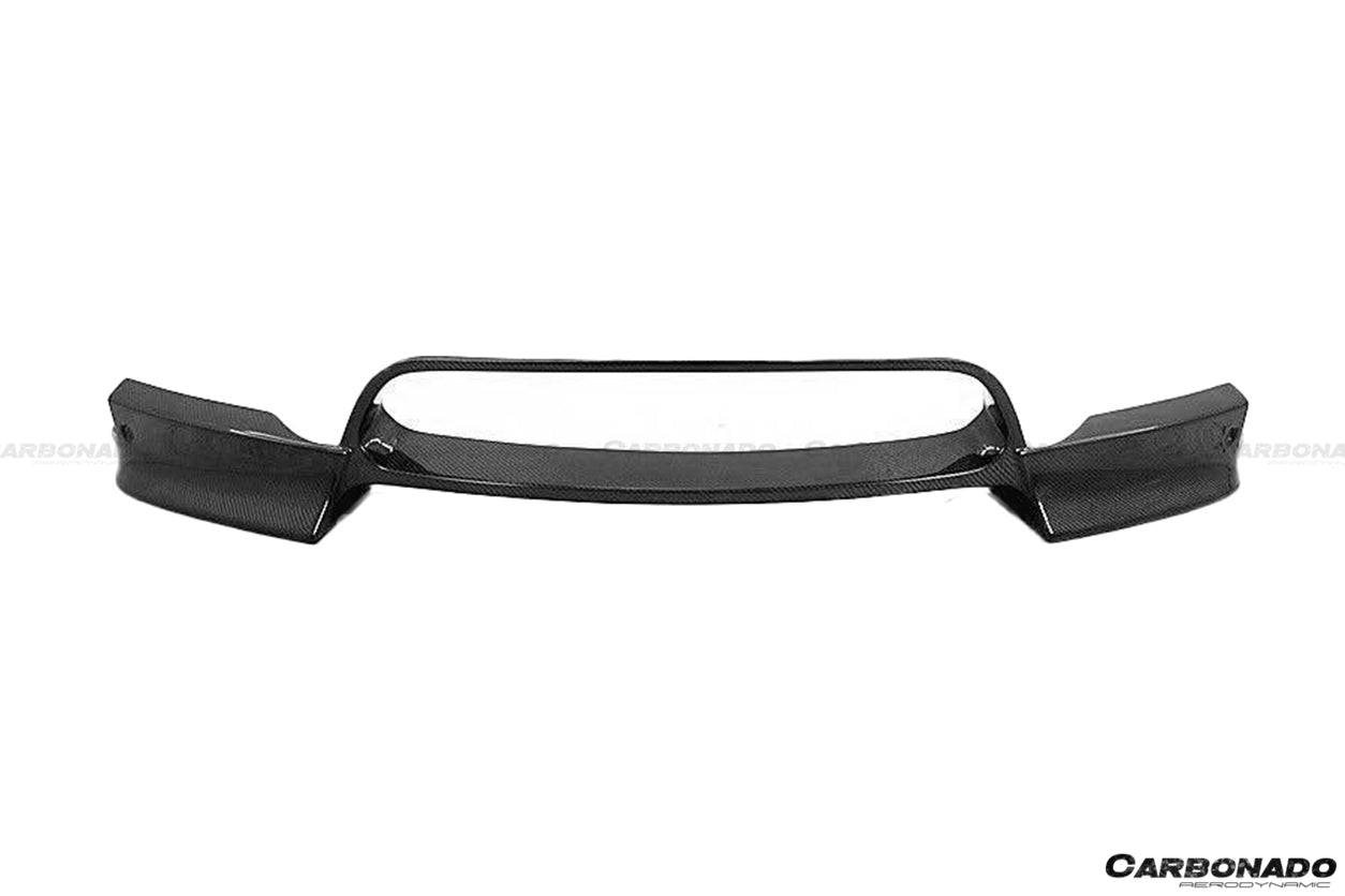 Carbonado 2009-2014 BMW E70 E71 X5M X6M AK Style Carbon Fiber Front Lip
