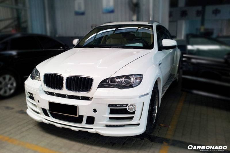 Kit de carrocería ancha completa estilo HM para BMW E71 X6 Carbonado 2009-2014
