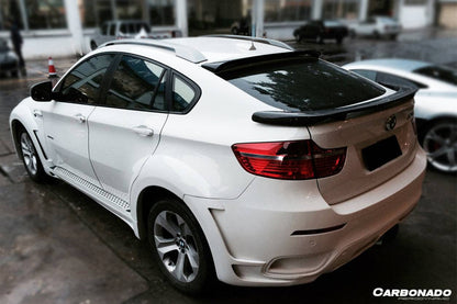 Kit de carrocería ancha completa estilo HM para BMW E71 X6 Carbonado 2009-2014