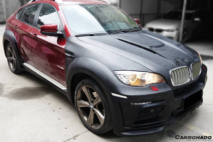 Carbonado 2009-2014 BMW E71 X6 HM-II Style Full Wide Body Kit