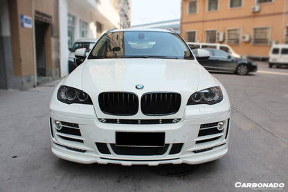Kit de carrocería ancha completa estilo HM para BMW E71 X6 Carbonado 2009-2014