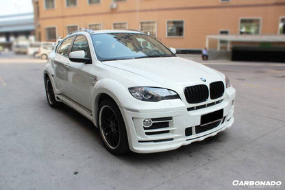 Kit de carrocería ancha completa estilo HM para BMW E71 X6 Carbonado 2009-2014