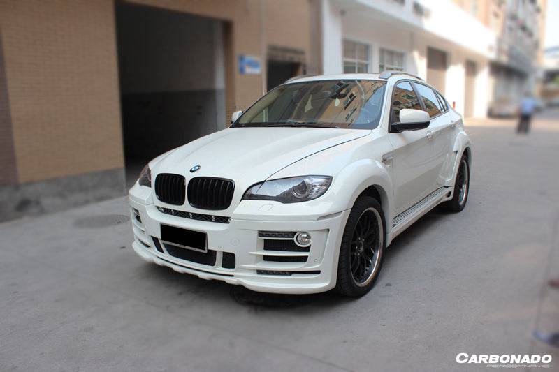 Kit de carrocería ancha completa estilo HM para BMW E71 X6 Carbonado 2009-2014