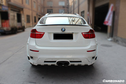 Kit de carrocería ancha completa estilo HM para BMW E71 X6 Carbonado 2009-2014