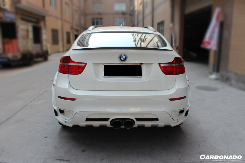 Kit de carrocería ancha completa estilo HM para BMW E71 X6 Carbonado 2009-2014
