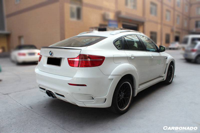 Kit de carrocería ancha completa estilo HM para BMW E71 X6 Carbonado 2009-2014