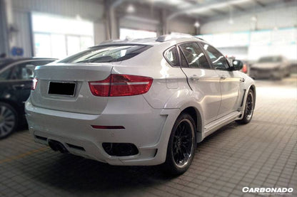 Kit de carrocería ancha completa estilo HM para BMW E71 X6 Carbonado 2009-2014