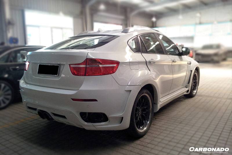 Kit de carrocería ancha completa estilo HM para BMW E71 X6 Carbonado 2009-2014