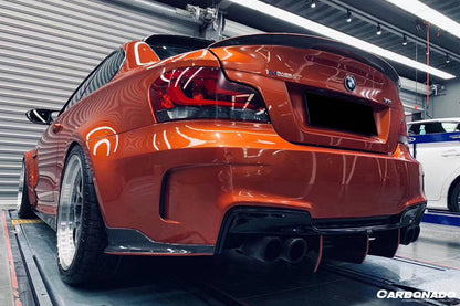 Alerón de maletero de fibra de carbono estilo RZ para BMW E82 Serie 1 1M 2008-2013 Carbonado