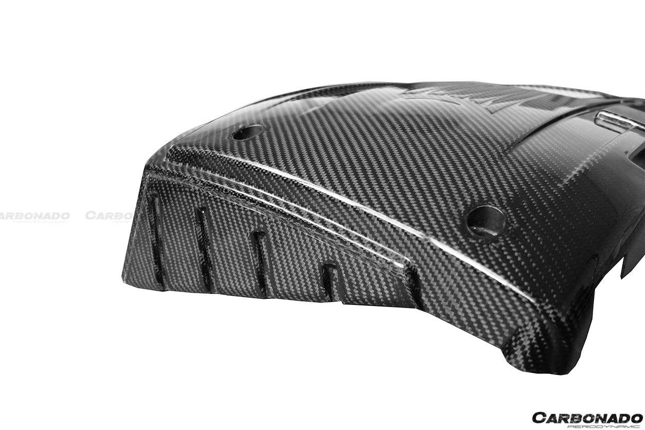 Carbonado 2008-2013 BMW E82 E88 1M OE Style Carbon Fiber Engine Cover