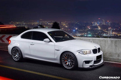 Carbonado 2008-2013 BMW E82 E88 1M RZ Style Carbon FIber Front Lip
