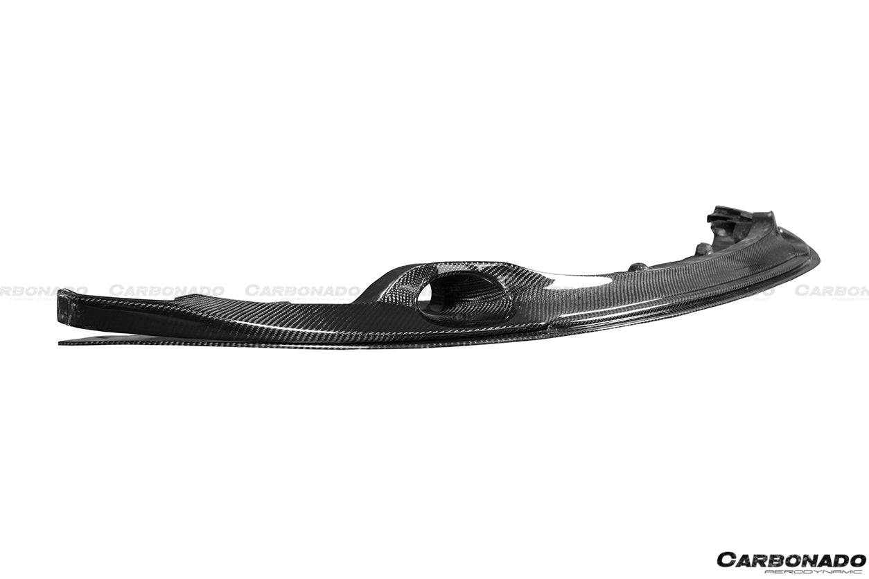 Carbonado 2008-2013 BMW E82 E88 1M RZ Style Carbon FIber Front Lip
