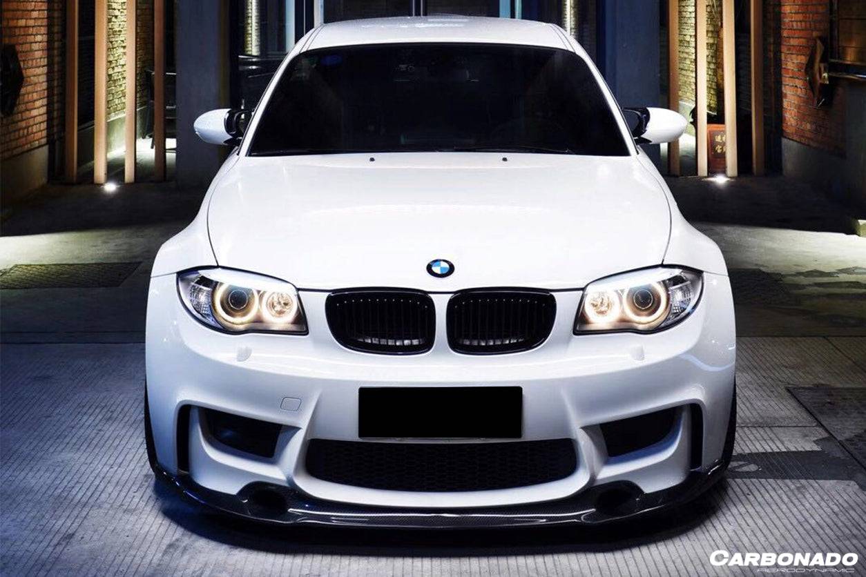 Carbonado 2008-2013 BMW E82 E88 1M RZ Style Carbon FIber Front Lip