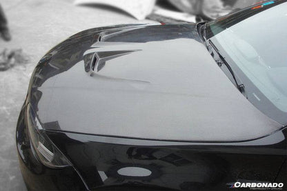 Carbonado 2008-2013 BMW E82 E88 1M 1 Series AP Style Carbon Fiber Hood