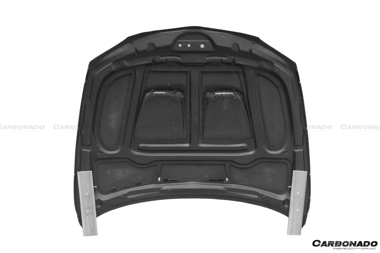 Carbonado 2008-2013 BMW E82 E88 1M 1 Series AP Style Carbon Fiber Hood