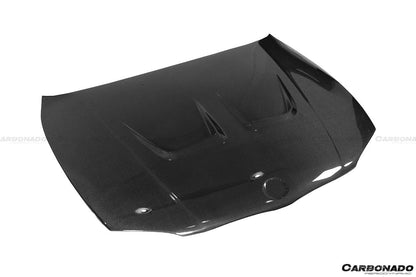 Carbonado 2008-2013 BMW E82 E88 1M 1 Series AP Style Carbon Fiber Hood
