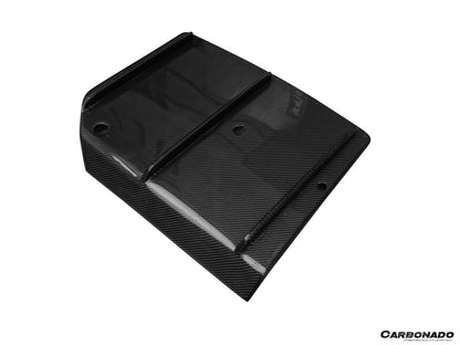 Carbonado 2008-2013 BMW E82 E88 1M RZ Style Carbon Fiber Rear Lip  Rear Diffuser Undertray