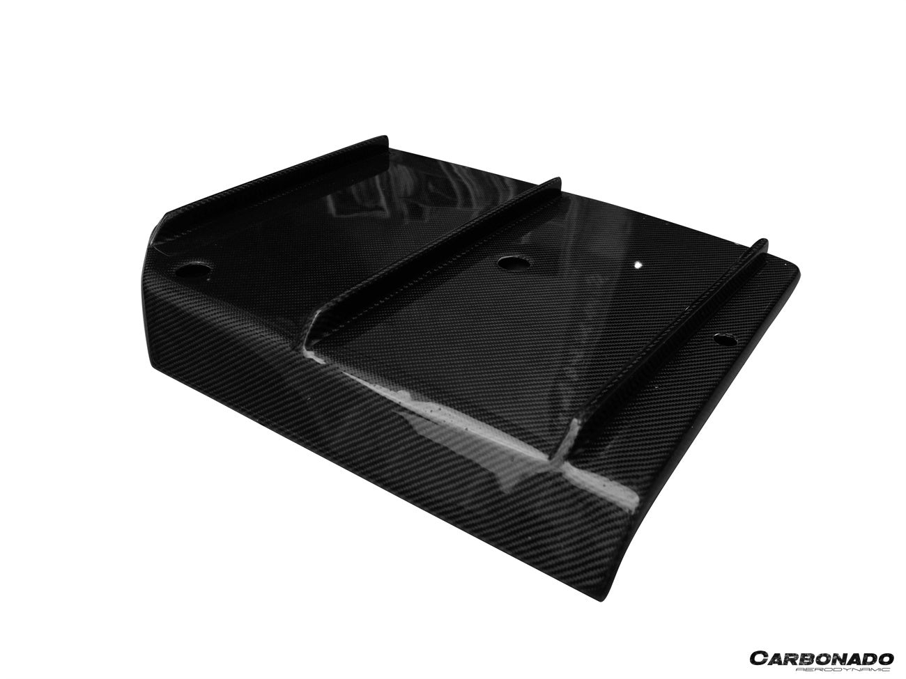 Carbonado 2008-2013 BMW E82 E88 1M RZ Style Carbon Fiber Rear Lip  Rear Diffuser Undertray