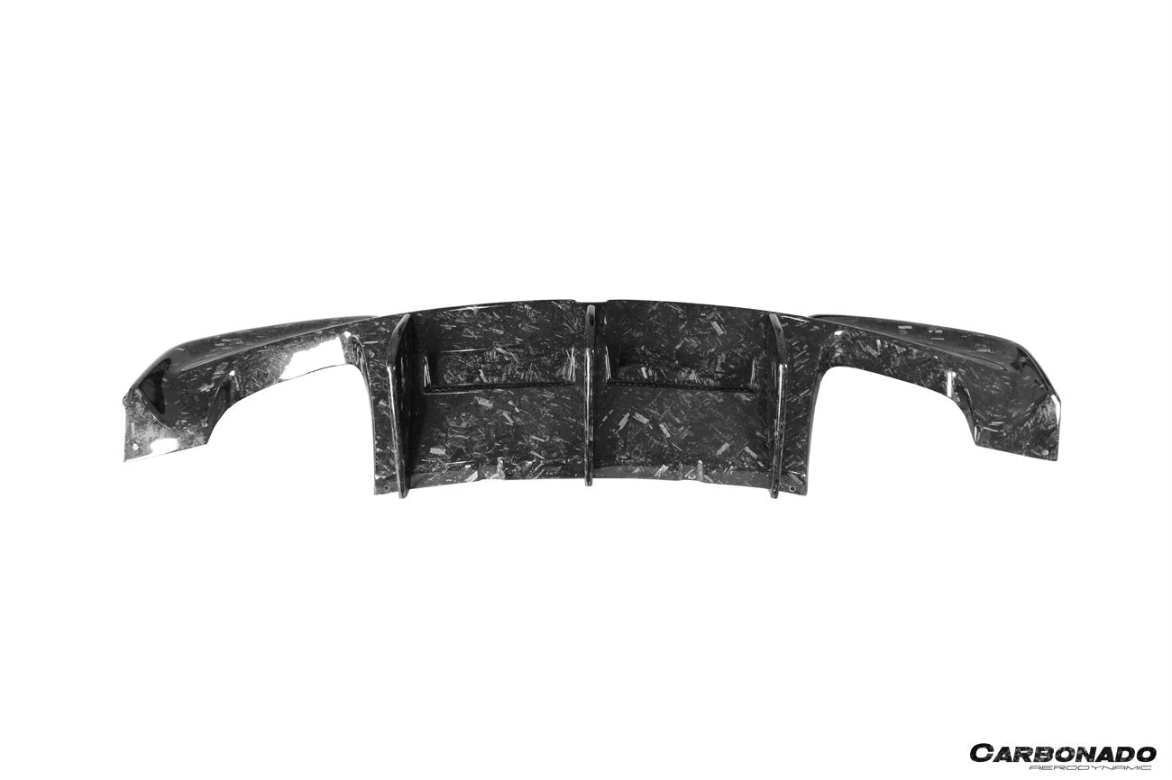 Carbonado 2008-2013 BMW E82 E88 1M RZ Style Carbon FIber Rear Lip