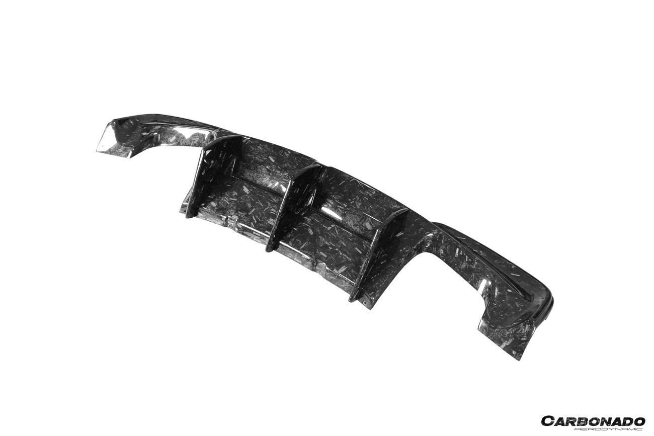 Carbonado 2008-2013 BMW E82 E88 1M RZ Style Carbon FIber Rear Lip