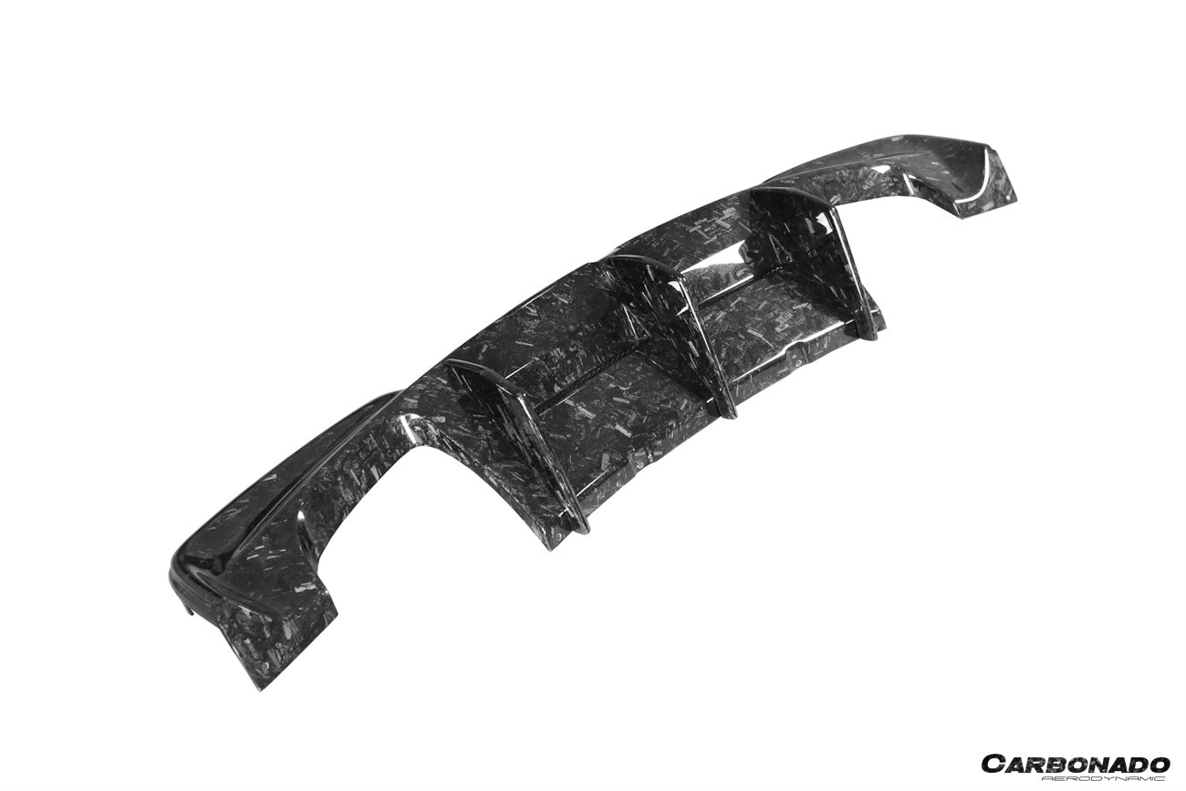 Carbonado 2008-2013 BMW E82 E88 1M RZ Style Carbon FIber Rear Lip
