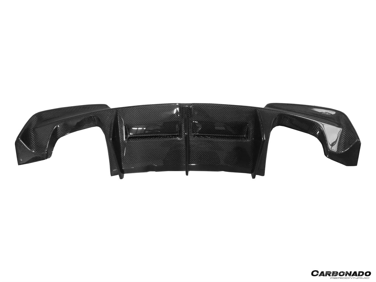 Carbonado 2008-2013 BMW E82 E88 1M RZ Style Carbon FIber Rear Lip