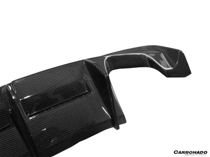 Carbonado 2008-2013 BMW E82 E88 1M RZ Style Carbon FIber Rear Lip