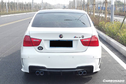 Carbonado 2006-2012 BMW 3 Series E90 1M Style Rear Bumper