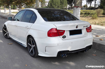Carbonado 2006-2012 BMW 3 Series E90 1M Style Rear Bumper