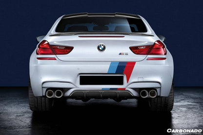 Carbonado 2012-2018 BMW F12 F13 M6 MP Style Carbon Fiber Rear Lip