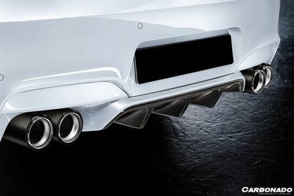 Carbonado 2012-2018 BMW F12 F13 M6 MP Style Carbon Fiber Rear Lip