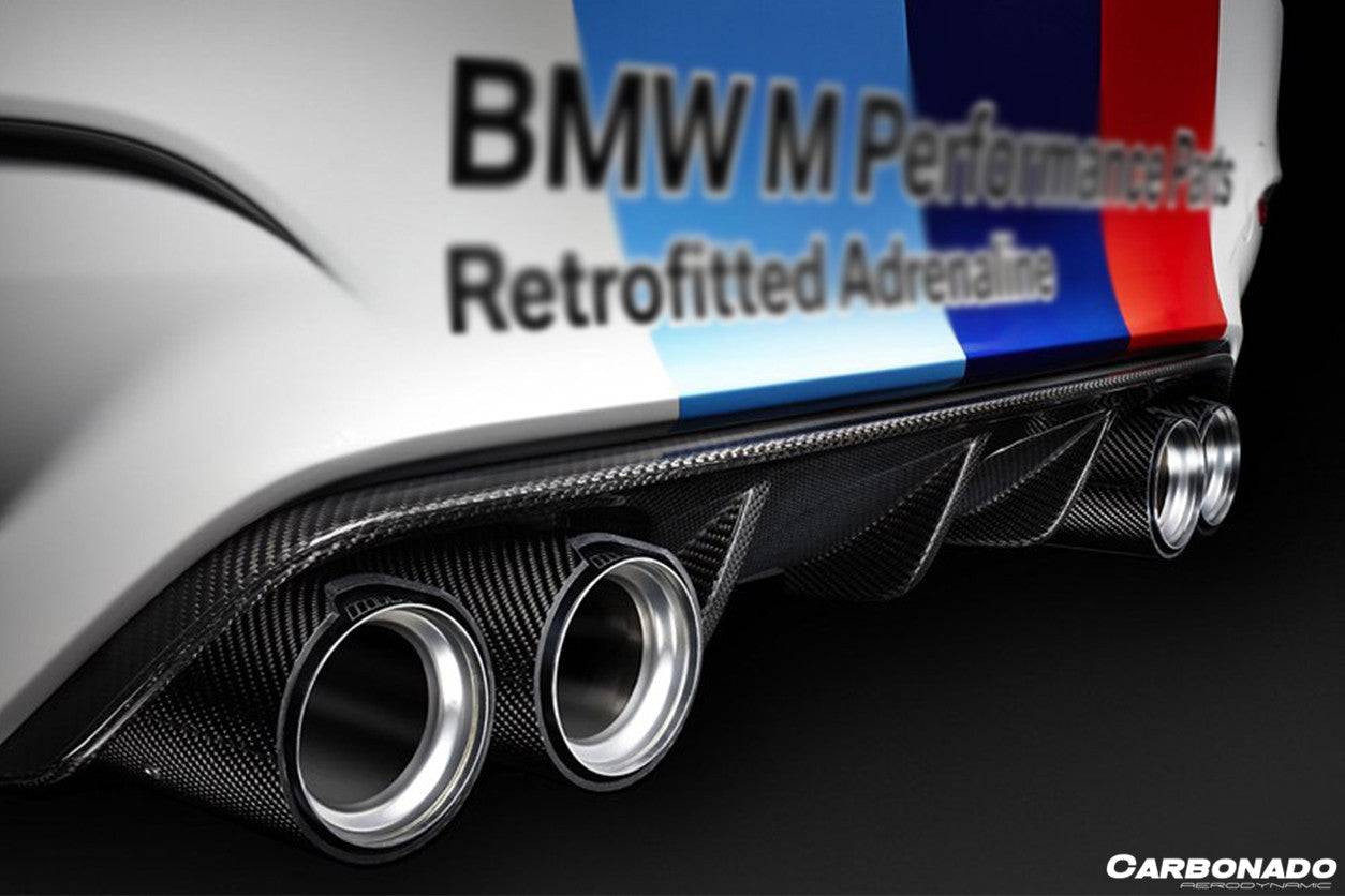 Carbonado 2012-2018 BMW F12 F13 M6 MP Style Carbon Fiber Rear Lip
