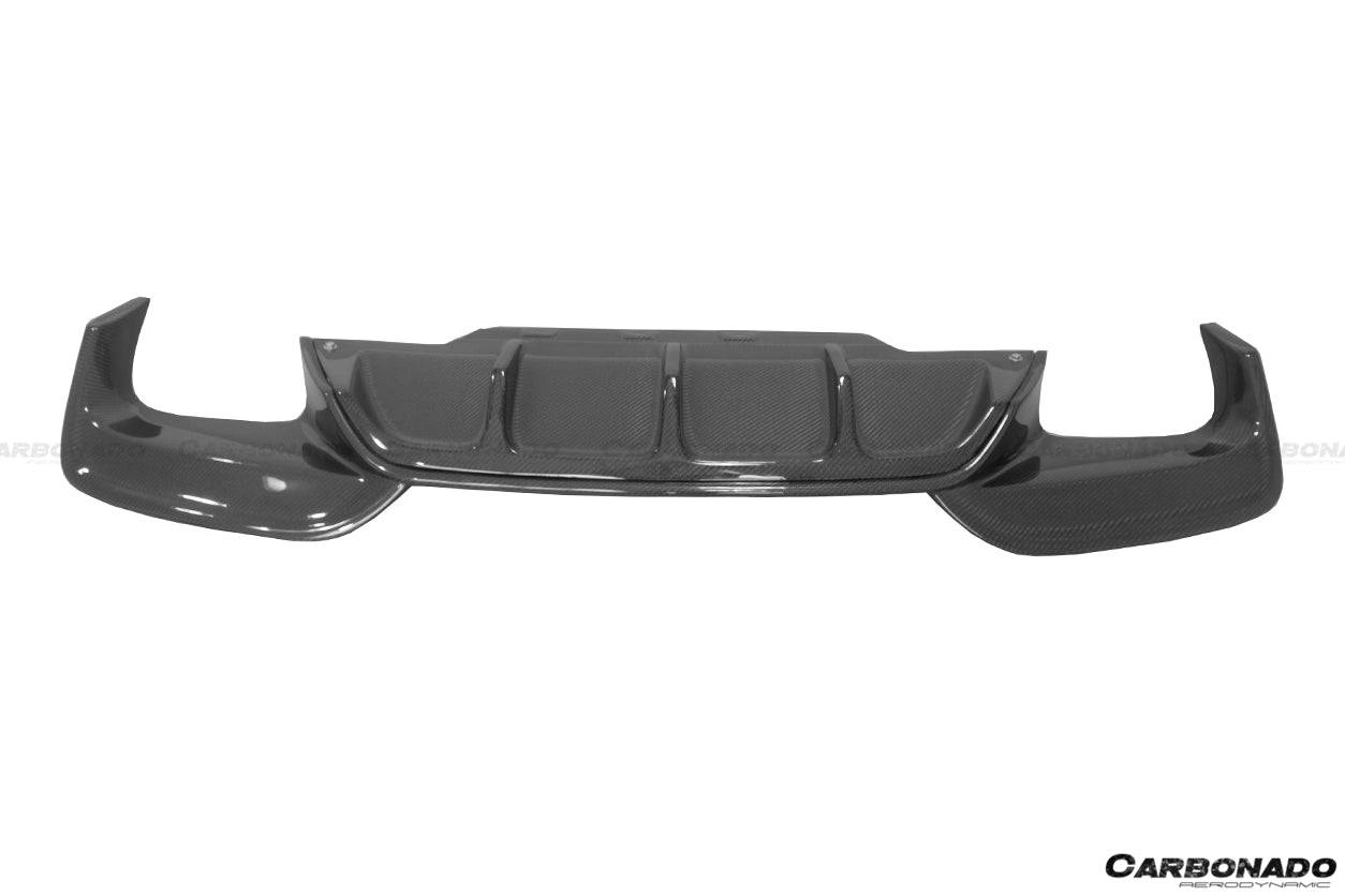 Carbonado 2012-2018 BMW F12 F13 M6 MP Style Carbon Fiber Rear Lip
