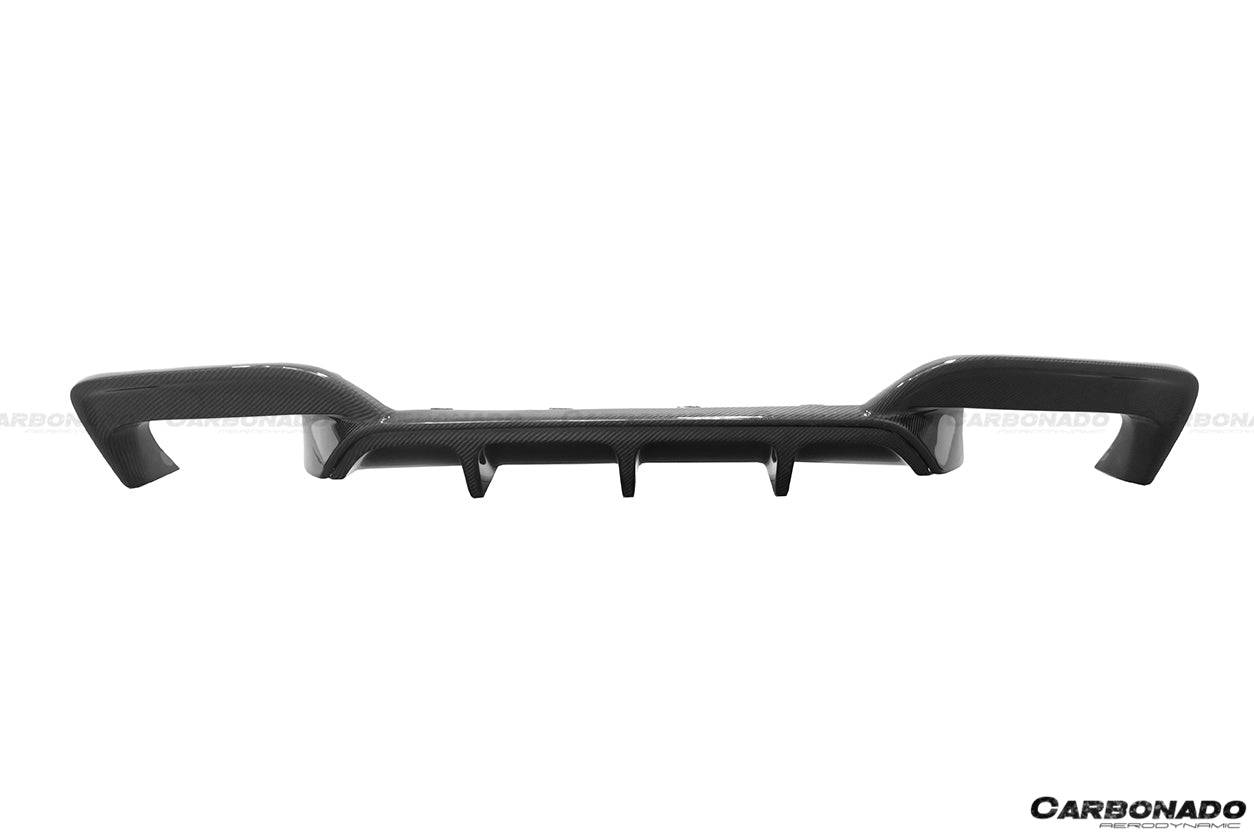 Carbonado 2012-2018 BMW F12 F13 M6 MP Style Carbon Fiber Rear Lip