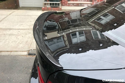 Alerón de maletero de fibra de carbono estilo BMW F82 M4 Coupé D3 (2014-2020)