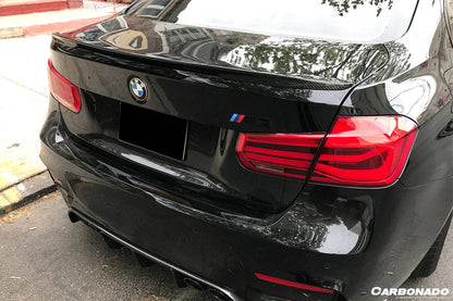 Alerón de maletero de fibra de carbono estilo BMW F82 M4 Coupé D3 (2014-2020)