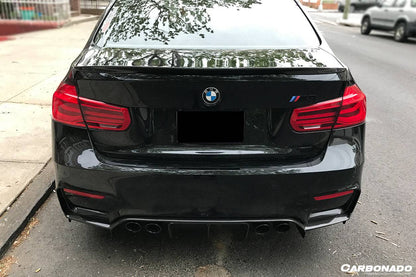 Alerón de maletero de fibra de carbono estilo BMW F82 M4 Coupé D3 (2014-2020)