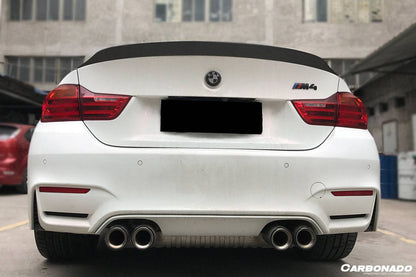 Alerón de maletero de fibra de carbono estilo BMW F82 M4 Coupé D3 (2014-2020)