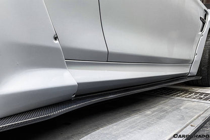 Carbonado 2014-2020 BMW F82  F83 M4 DE Style Carbon Fiber Side Skirts