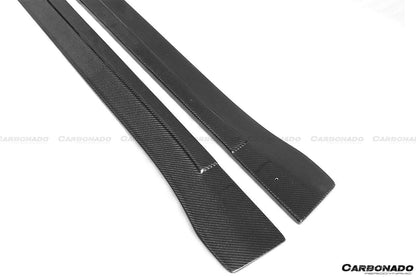 Carbonado 2014-2020 BMW F82  F83 M4 DE Style Carbon Fiber Side Skirts