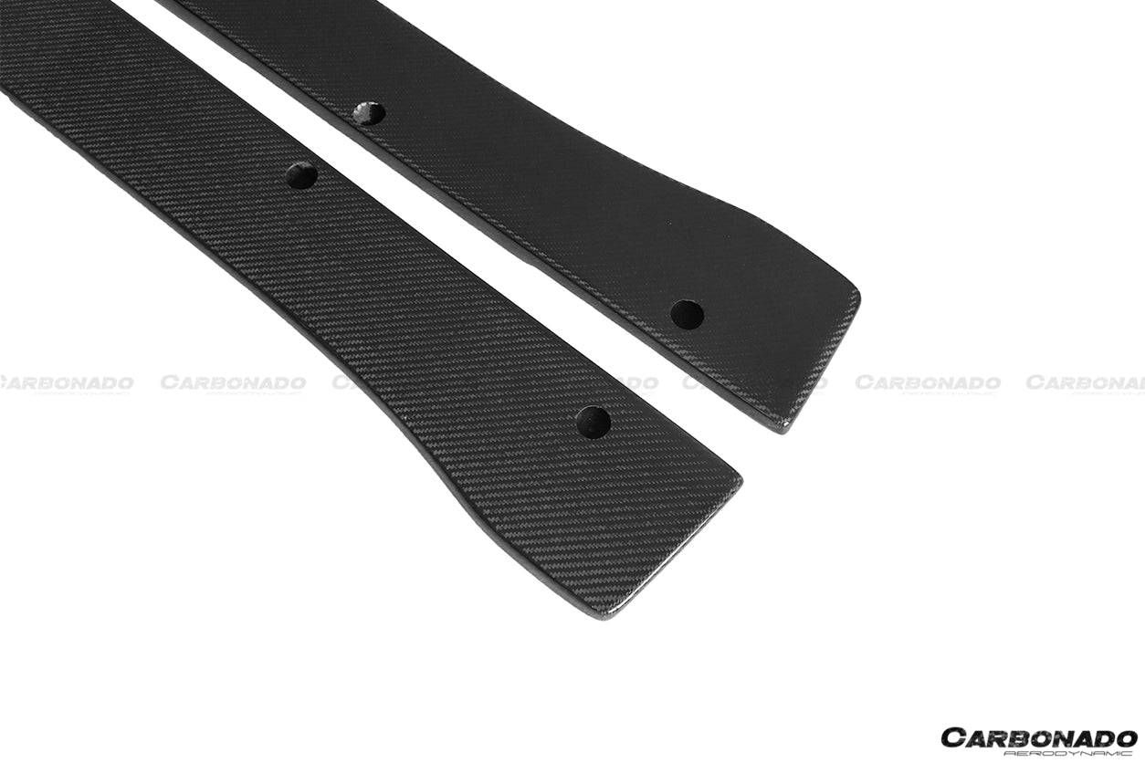 Carbonado 2014-2020 BMW F82  F83 M4 DE Style Carbon Fiber Side Skirts