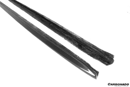 Carbonado 2018-2023 BMW F90 M5 D3 Style Carbon Fiber Side Skirts