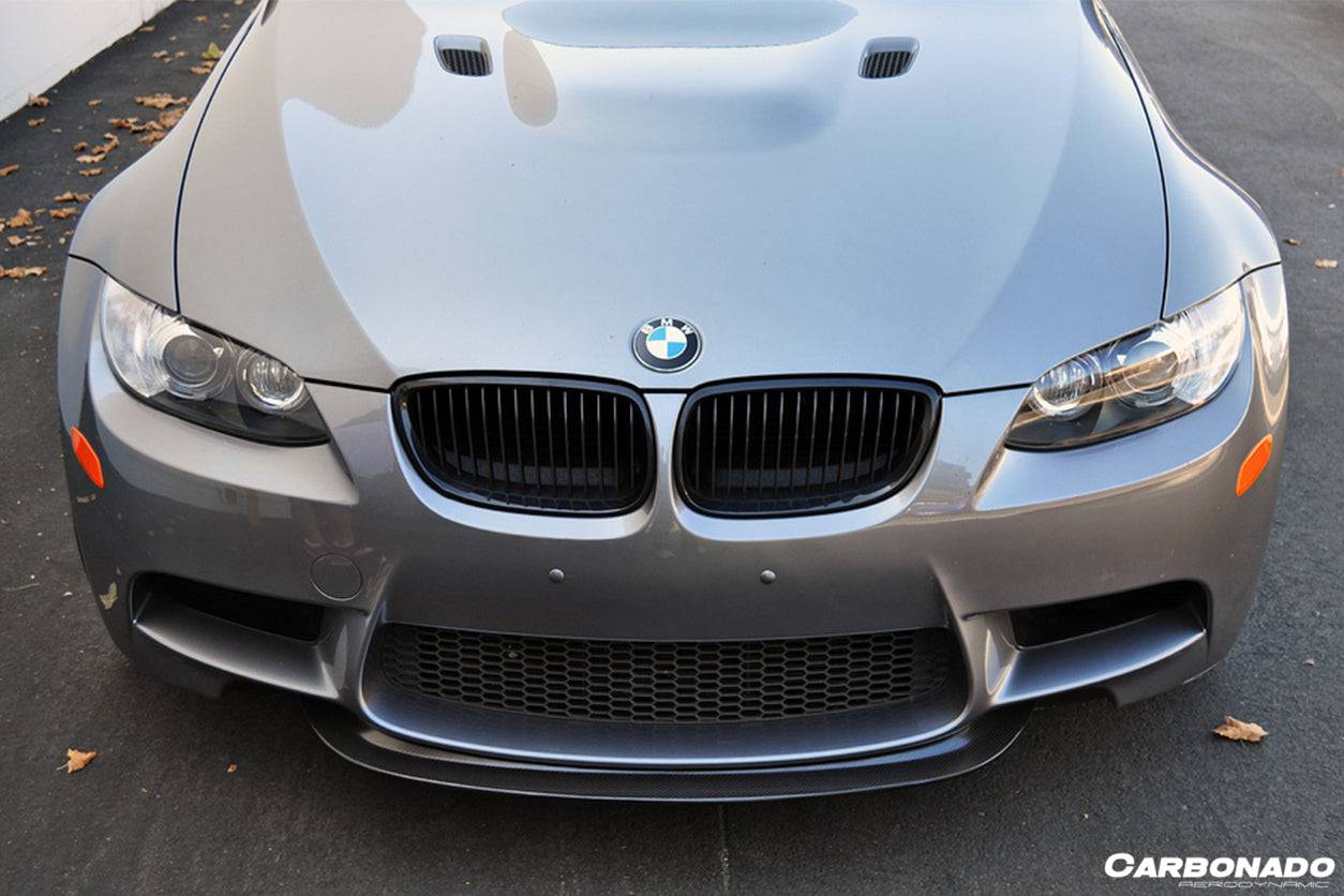 Carbonado 2008-2012 BMW M3 E90  E92  E93 CRT Style Carbon Fiber Lip