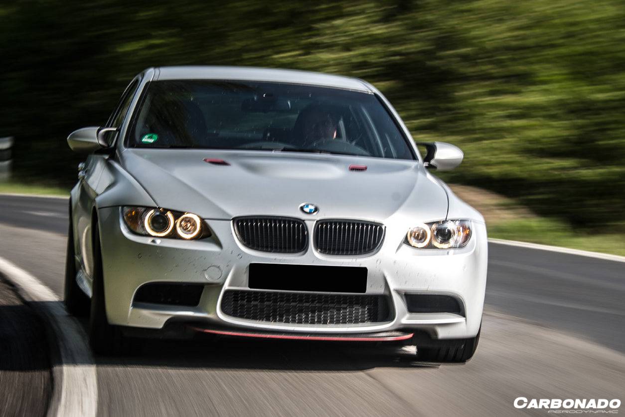 Carbonado 2008-2012 BMW M3 E90  E92  E93 CRT Style Carbon Fiber Lip