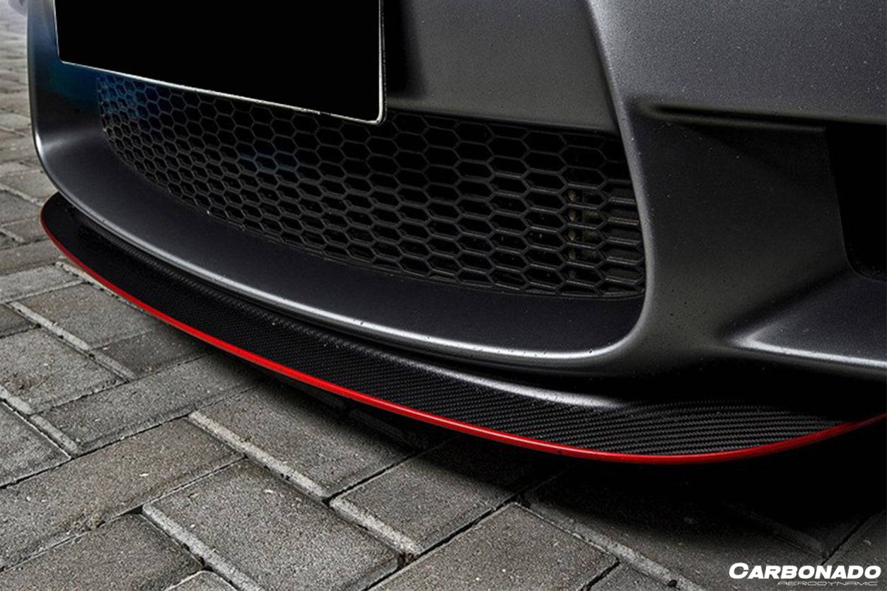 Carbonado 2008-2012 BMW M3 E90  E92  E93 CRT Style Carbon Fiber Lip