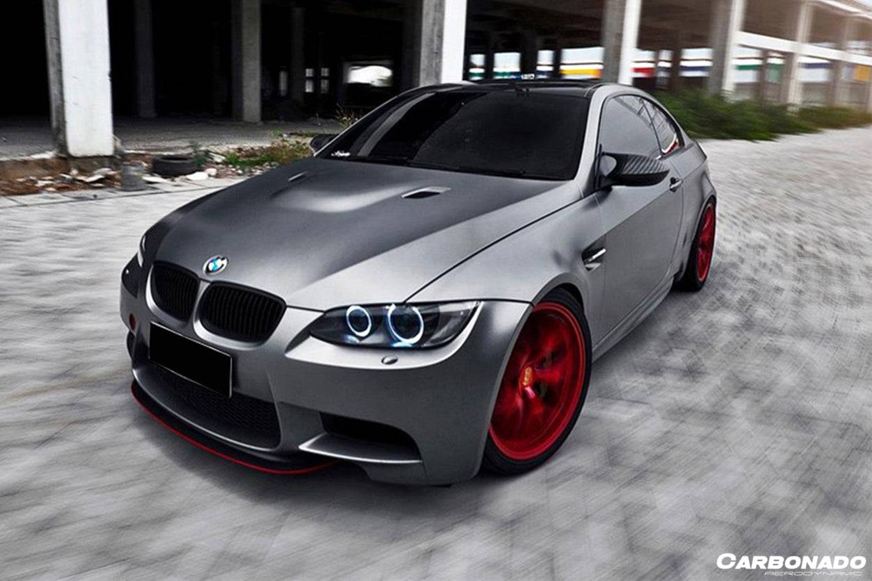 Carbonado 2008-2012 BMW M3 E90  E92  E93 CRT Style Carbon Fiber Lip