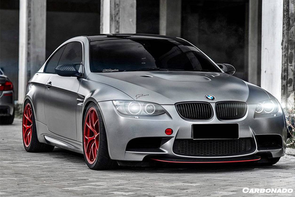 Carbonado 2008-2012 BMW M3 E90  E92  E93 CRT Style Carbon Fiber Lip